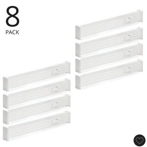 NWT M. Design expandable adjustable drawer divider foam ends